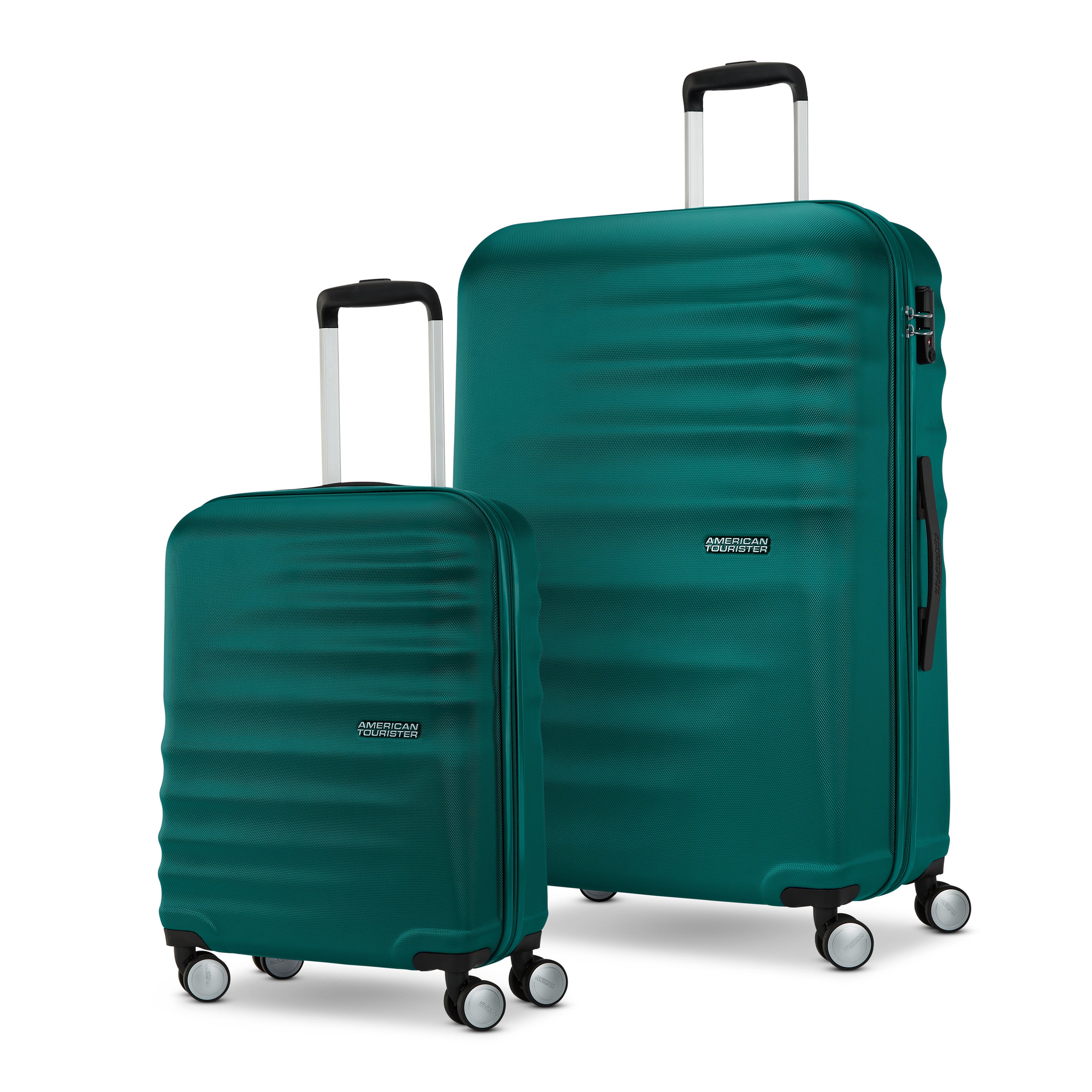 Wavebreaker 2 Piece Spinner Set (CO/L) in Green from American Tourister