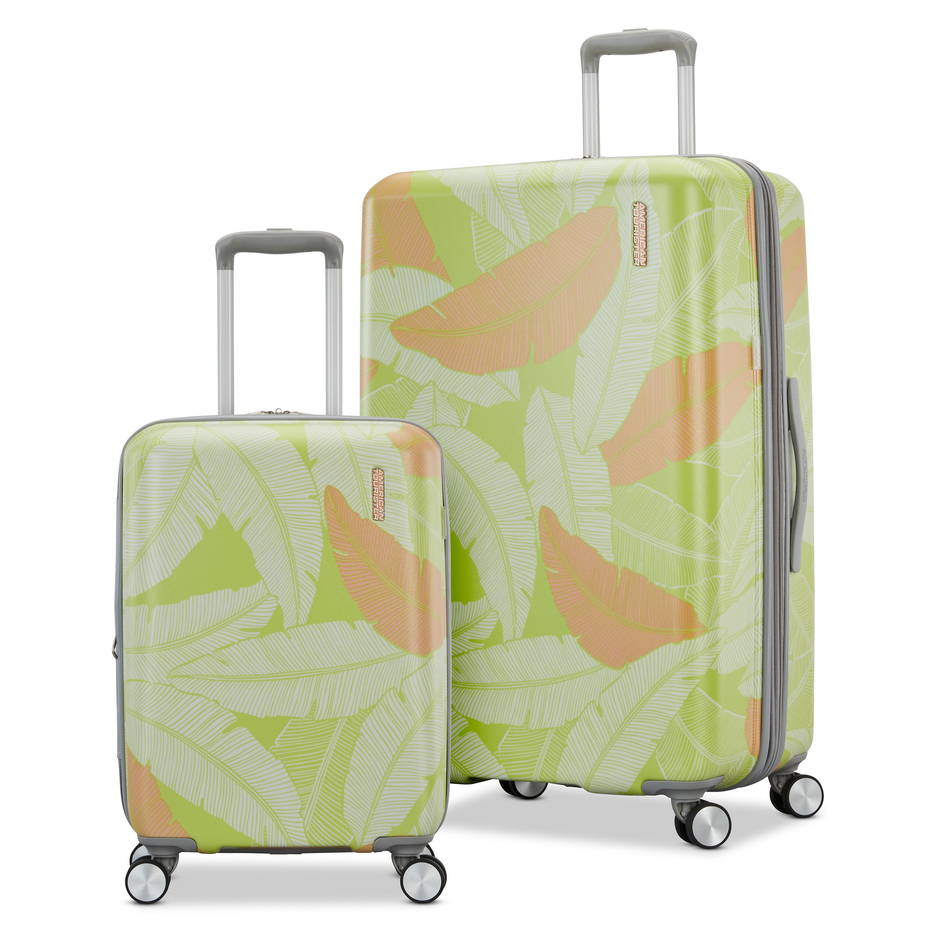 Moonlight II 2 Piece Spinner Set (CO/L) in Green from American Tourister