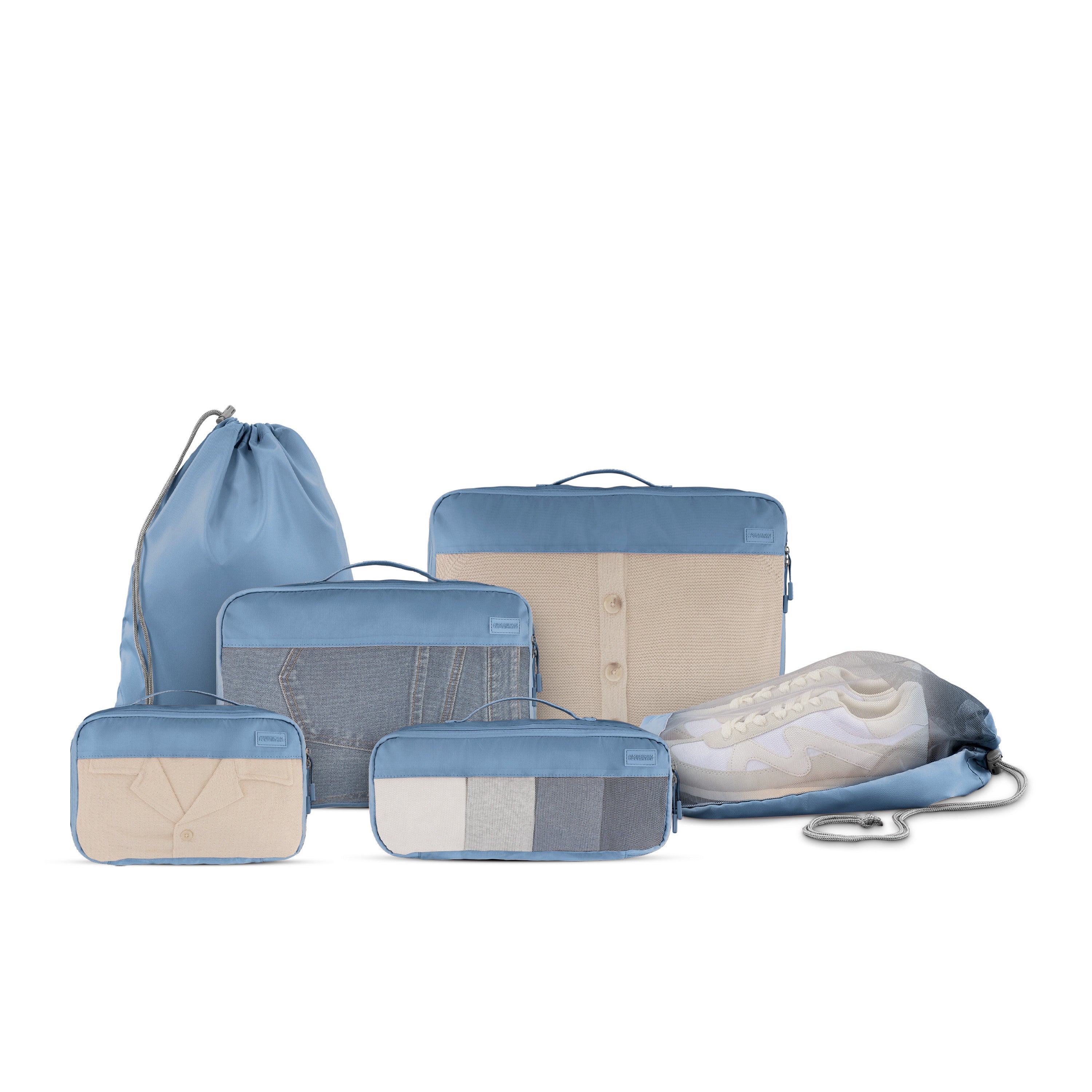 Stratum 3.0 6 Piece Packing Cubes from American Tourister