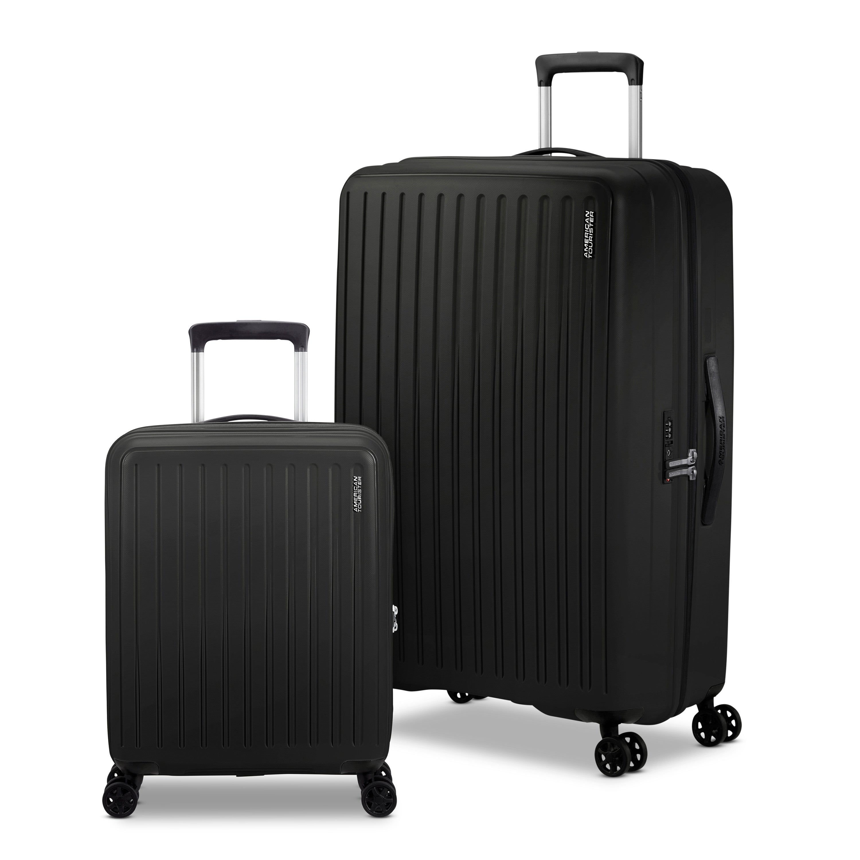 Rejoy 2 Piece Spinner Set (CO/L) in Black from American Tourister