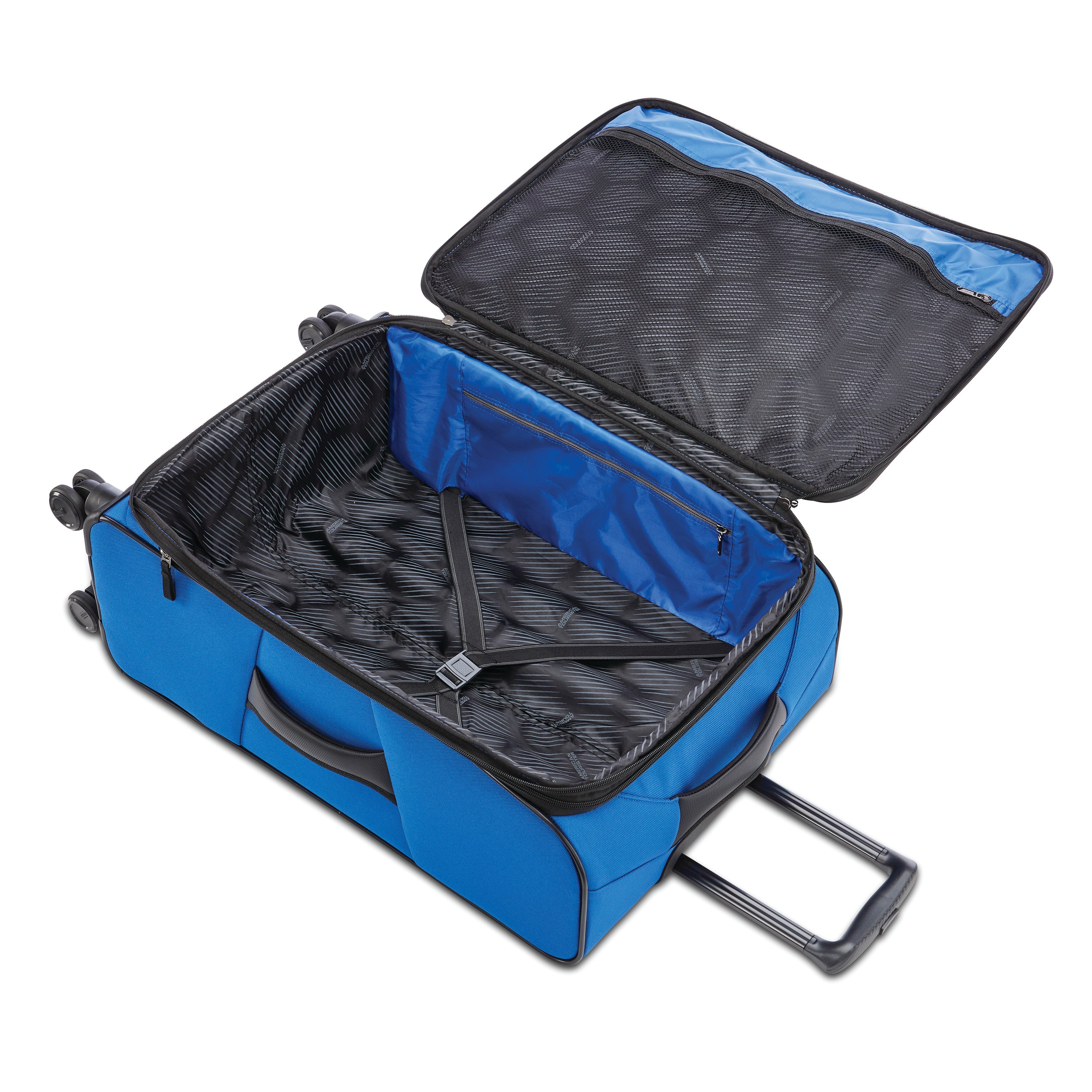 American tourister 4 kix rolling tote 2025