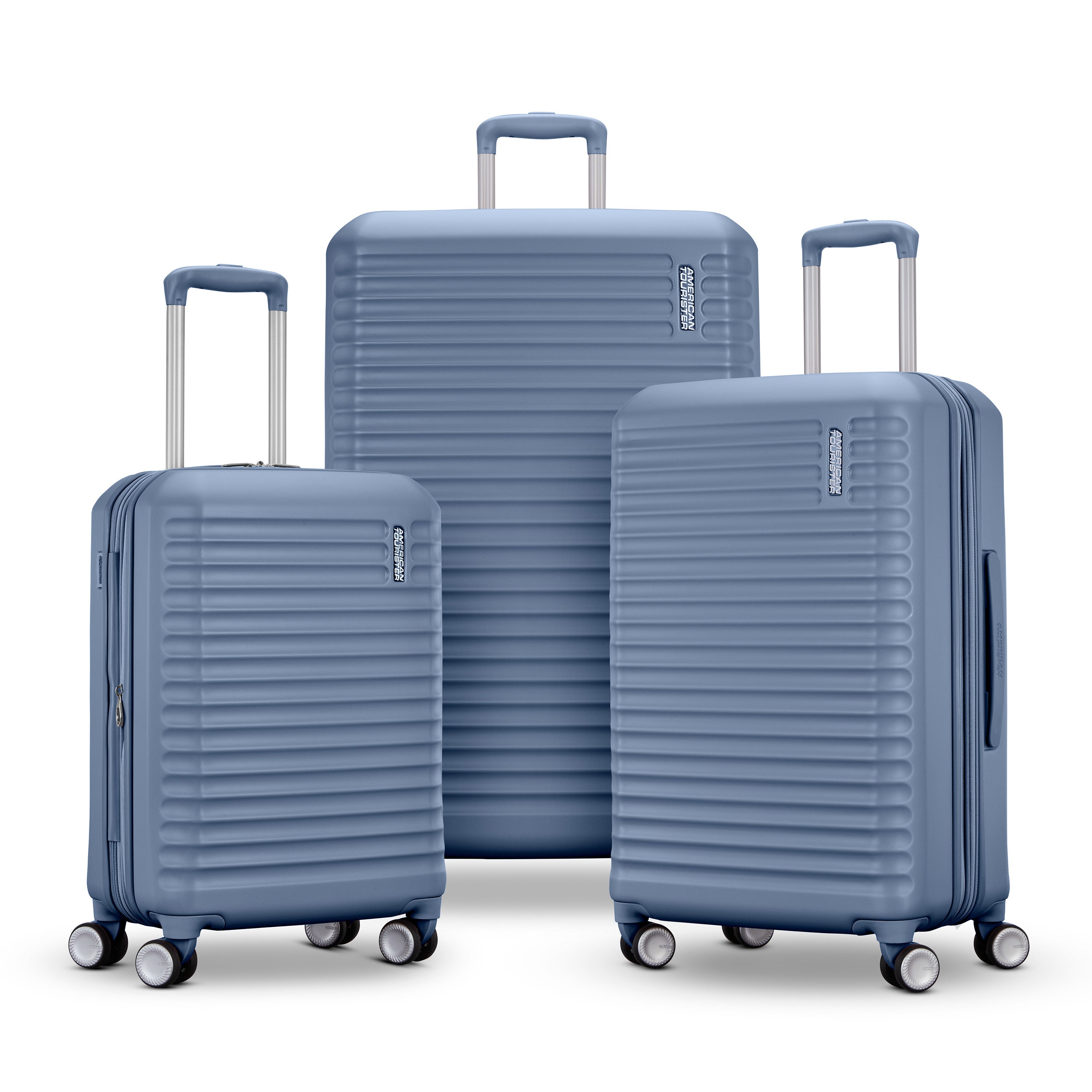 Stratum 3.0 3 Piece Spinner Set in Blue from American Tourister